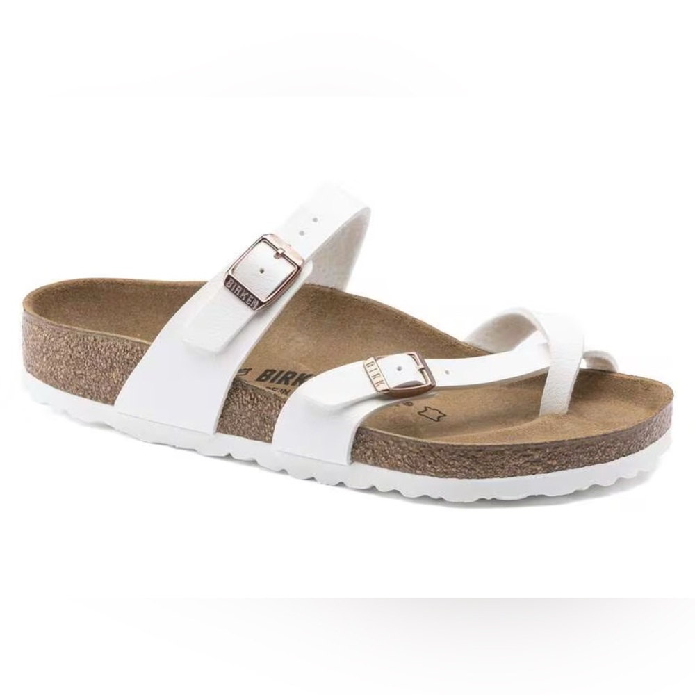 Birkenstock Mayari White Sandals Size 41/ 10-10.5